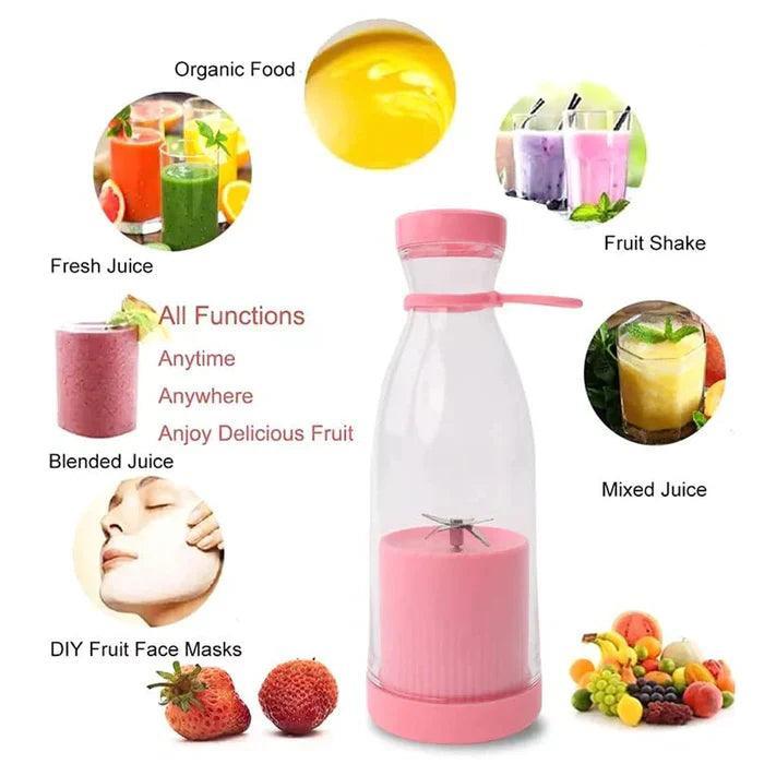 Portable USB Rechargeable Electric Juicer Blender