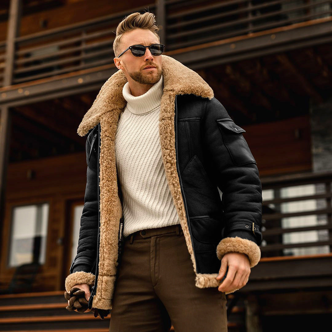 Men's Military Warm Fleece Jacket