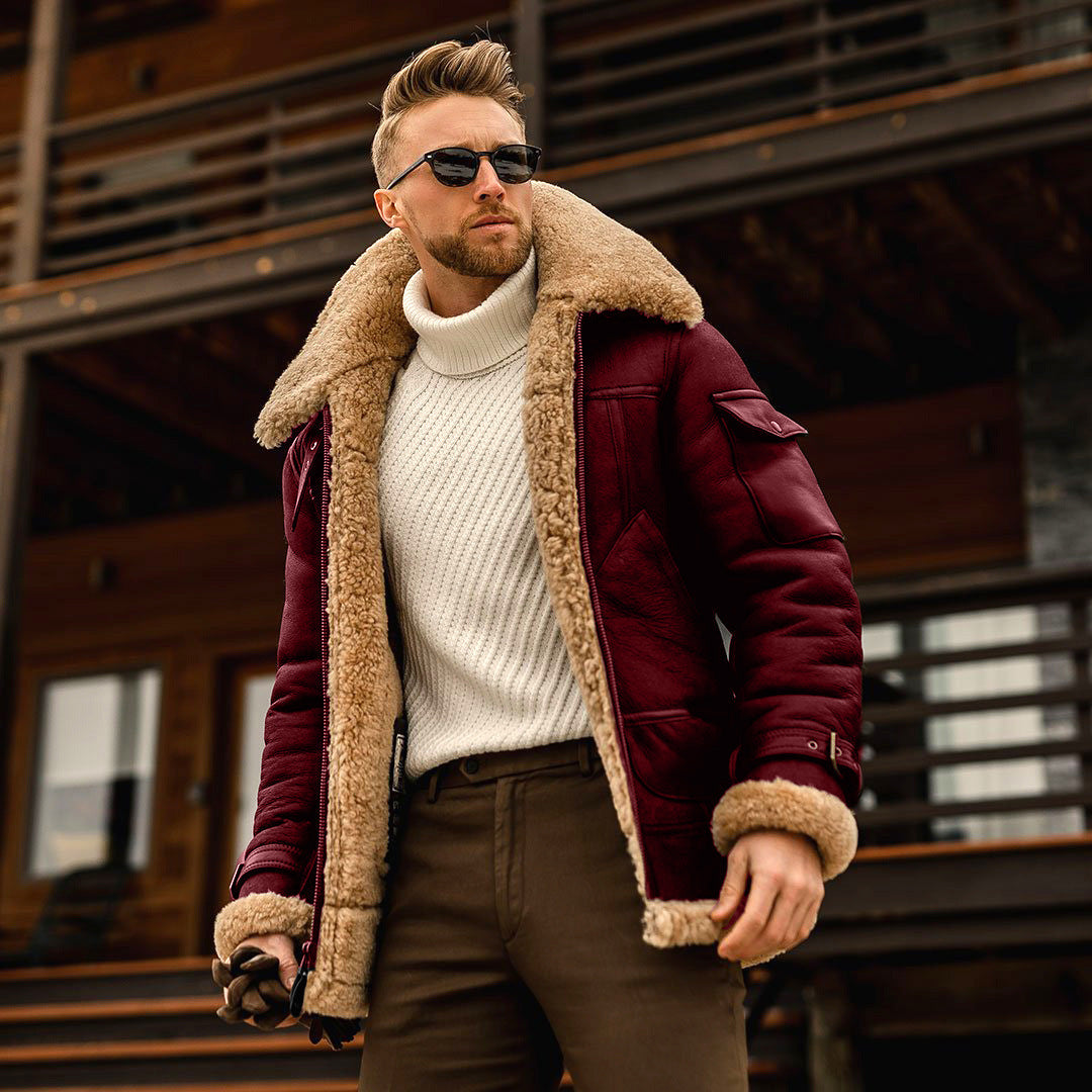 Men's Military Warm Fleece Jacket