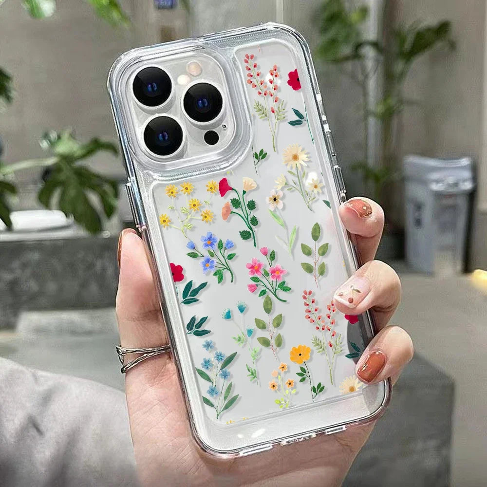 Heart Graphic Silicone Bumper Case for iPhone 14/13/15 Pro Max