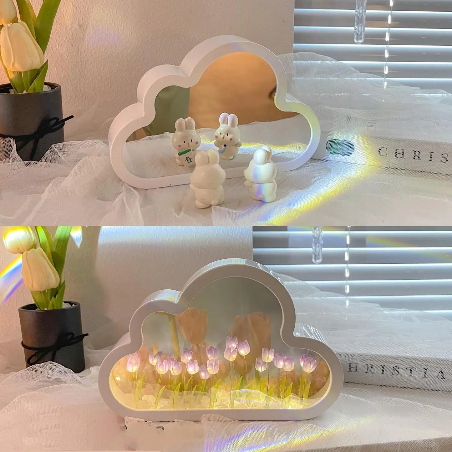 Cloud Tulip LED Night Light