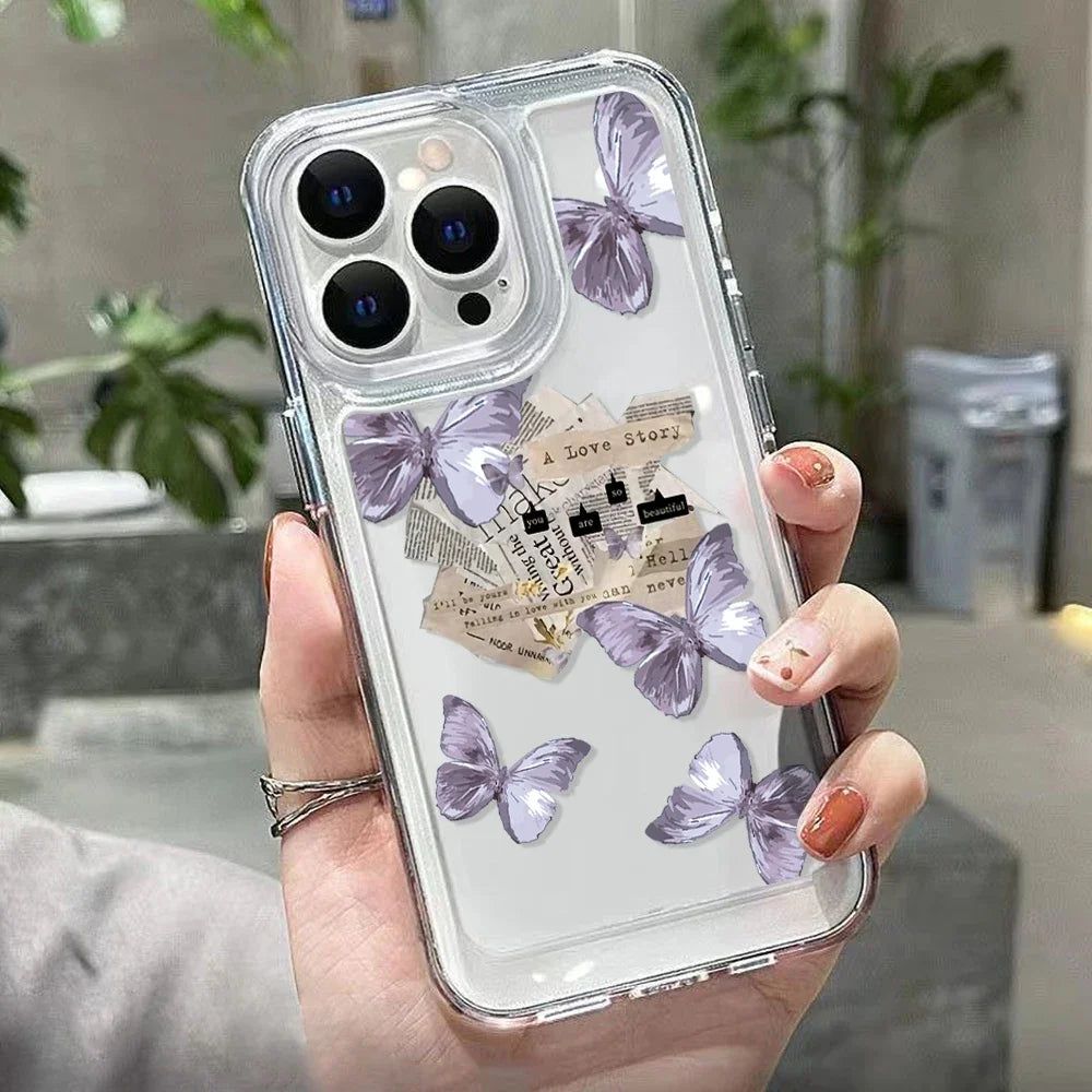 Heart Graphic Silicone Bumper Case for iPhone 14/13/15 Pro Max
