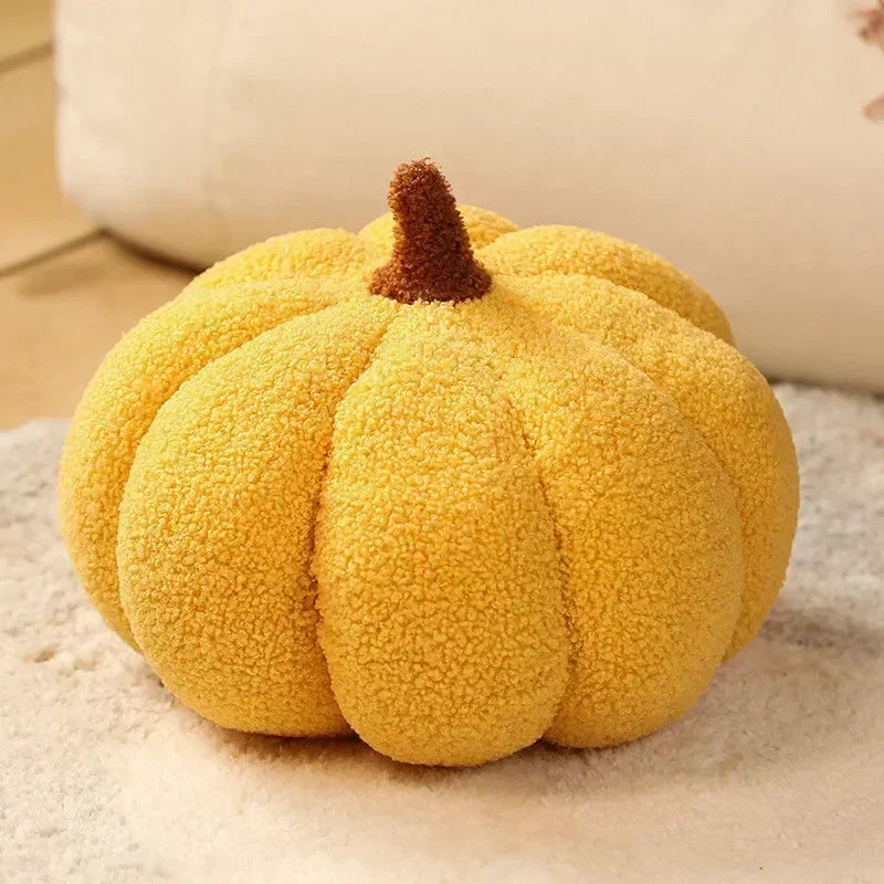 Lamb Fleece Pumpkin Pillows