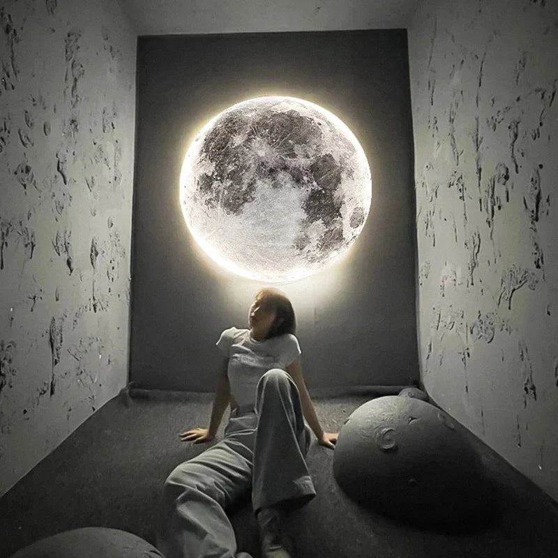 Modern LED Wall Moon Lamp