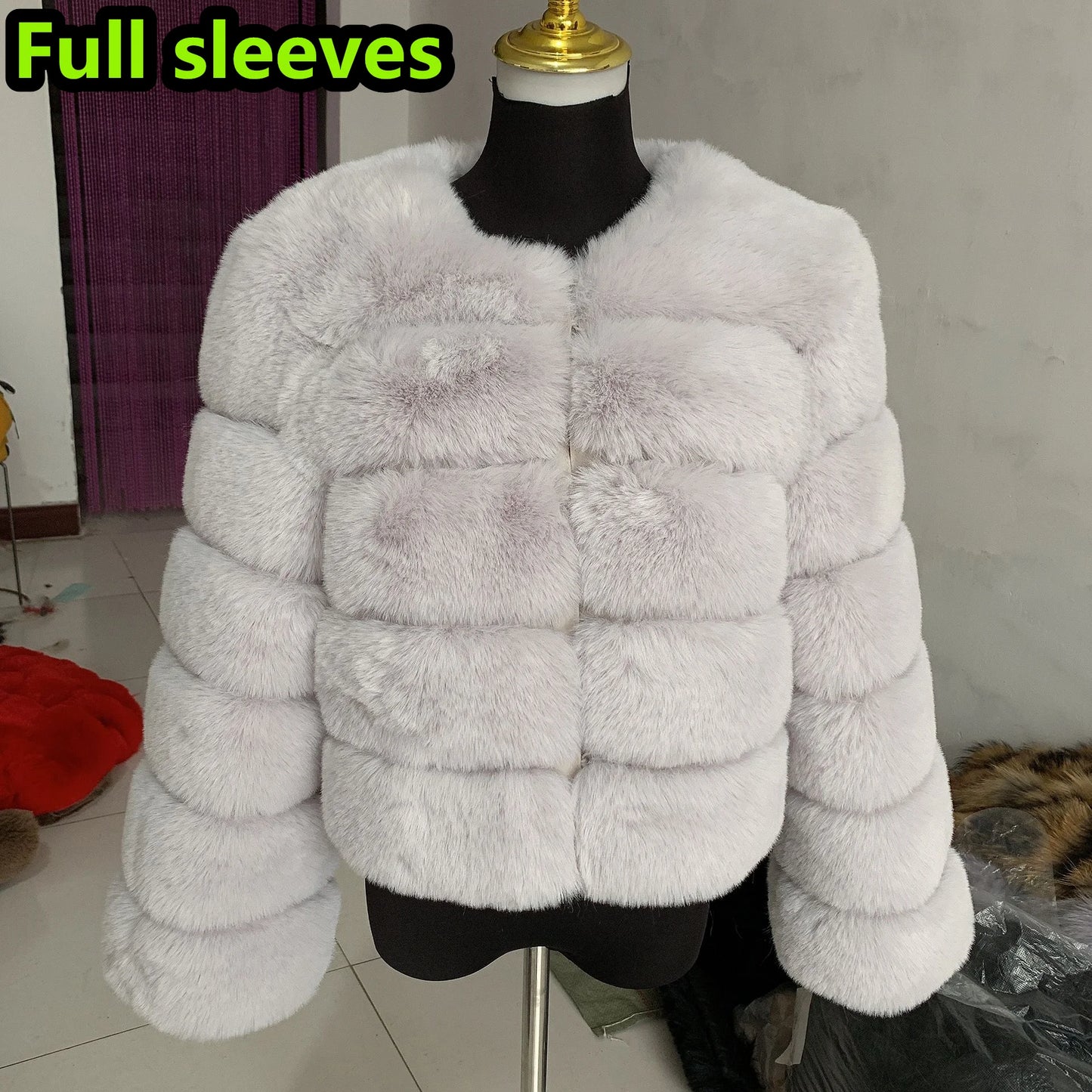Faux Fur Fluffy Jacket