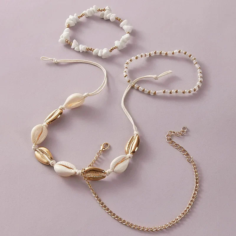 Cowrie Shell Anklet