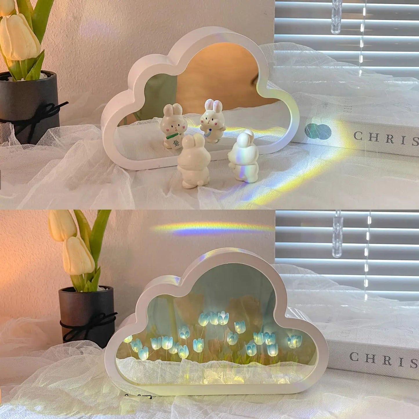 Cloud Tulip LED Night Light
