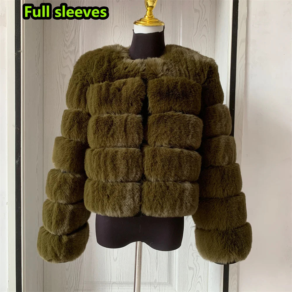 Faux Fur Fluffy Jacket