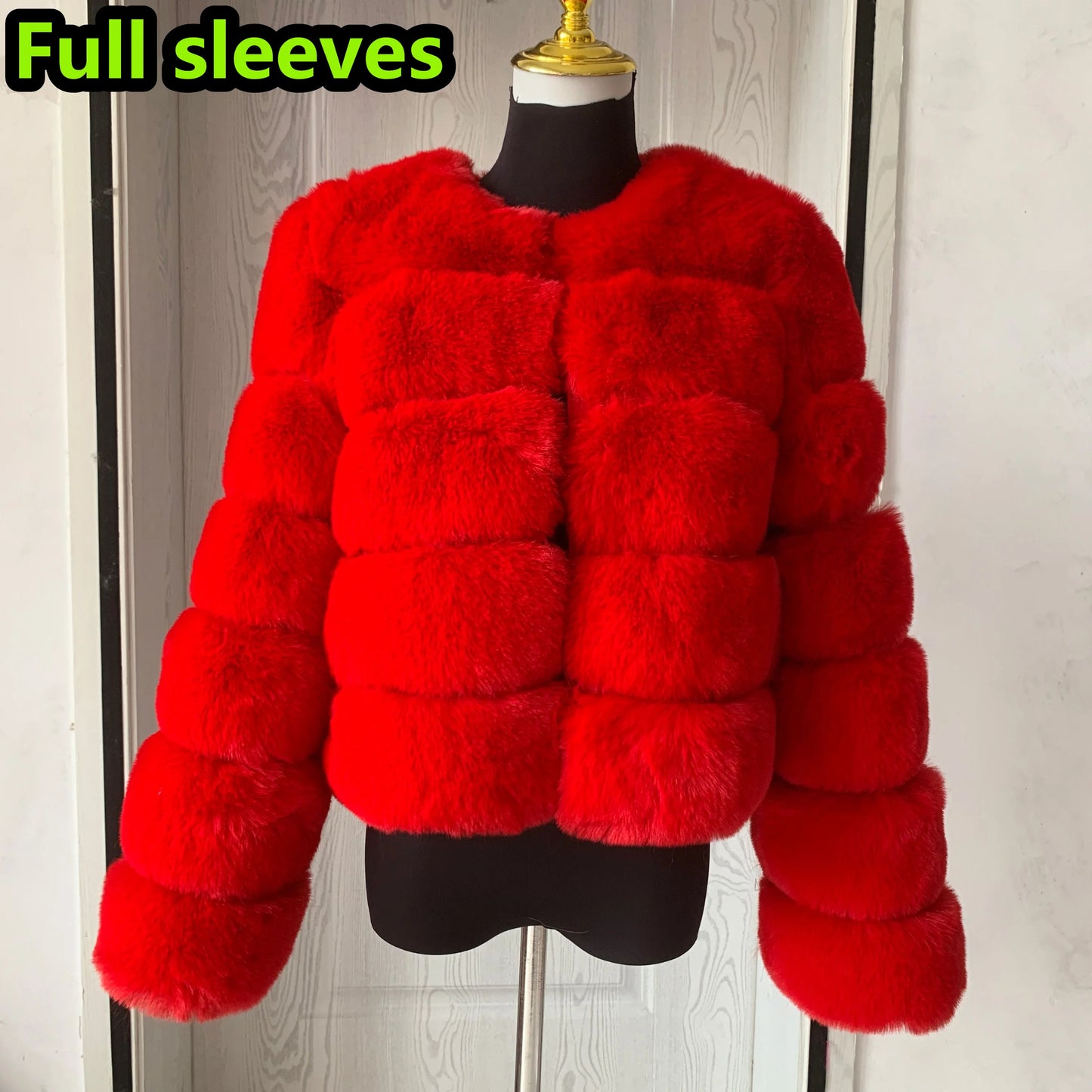 Faux Fur Fluffy Jacket