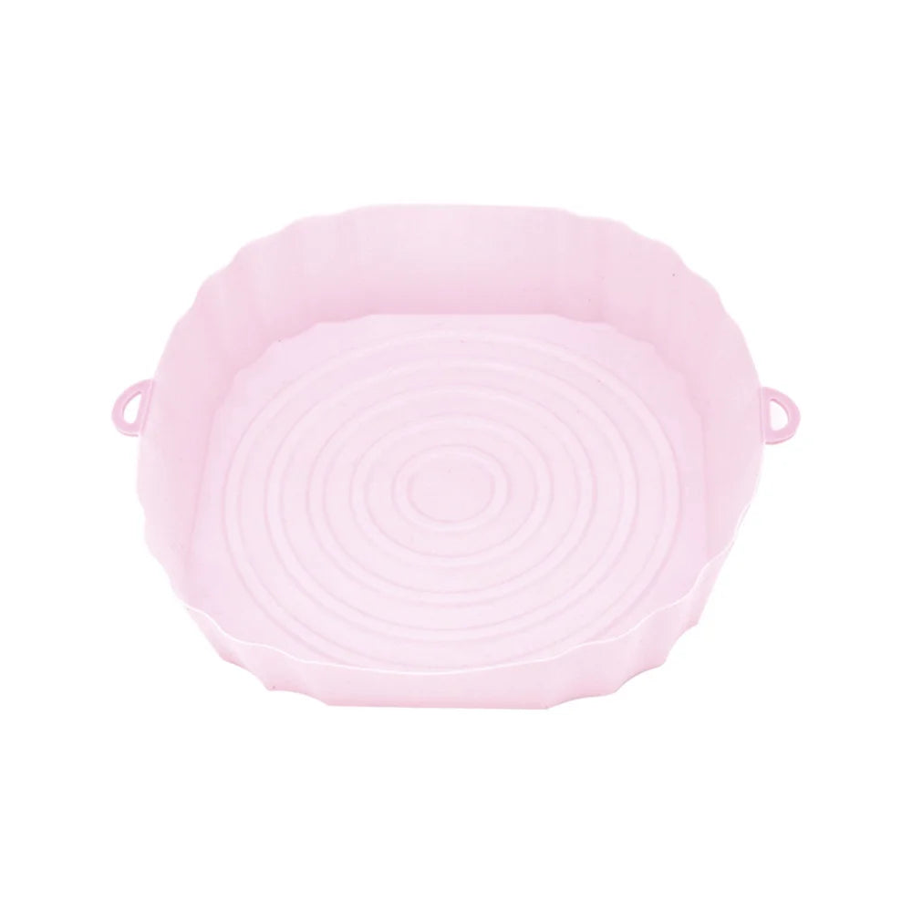 Reusable Silicone Air Fryer Basket Set