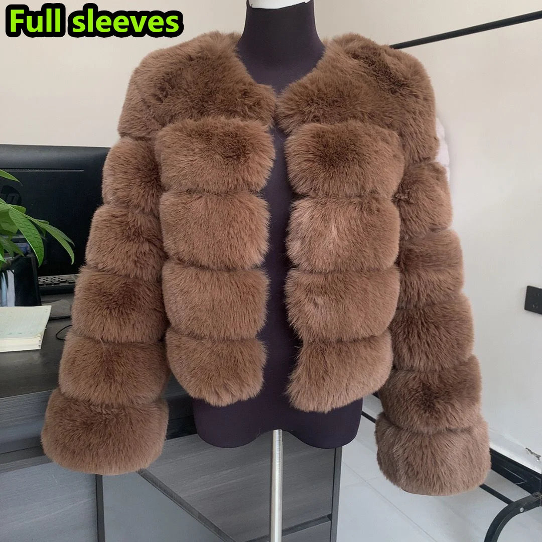 Faux Fur Fluffy Jacket