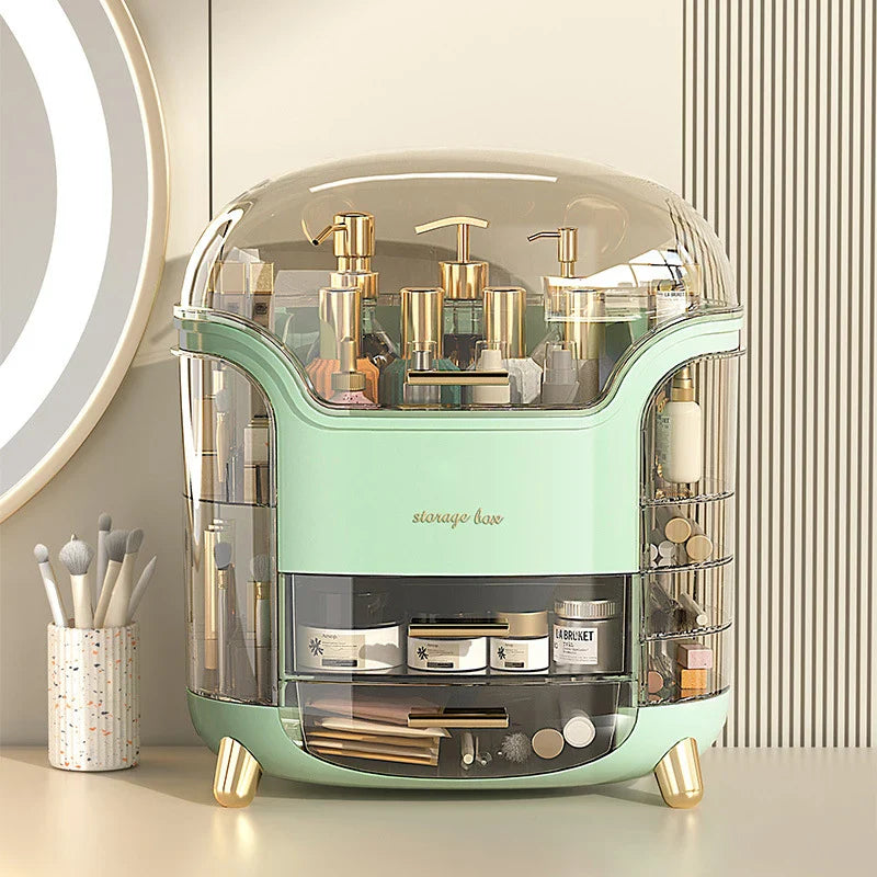 Luxury Desktop Cosmetics Storage Box.