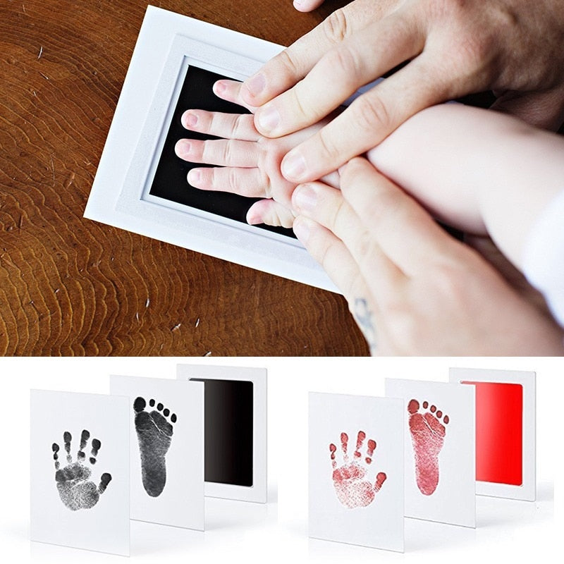 Newborn Baby DIY Hand And Footprint Kit Ink