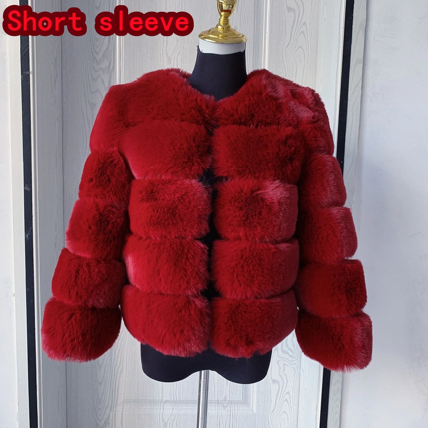 Faux Fur Fluffy Jacket
