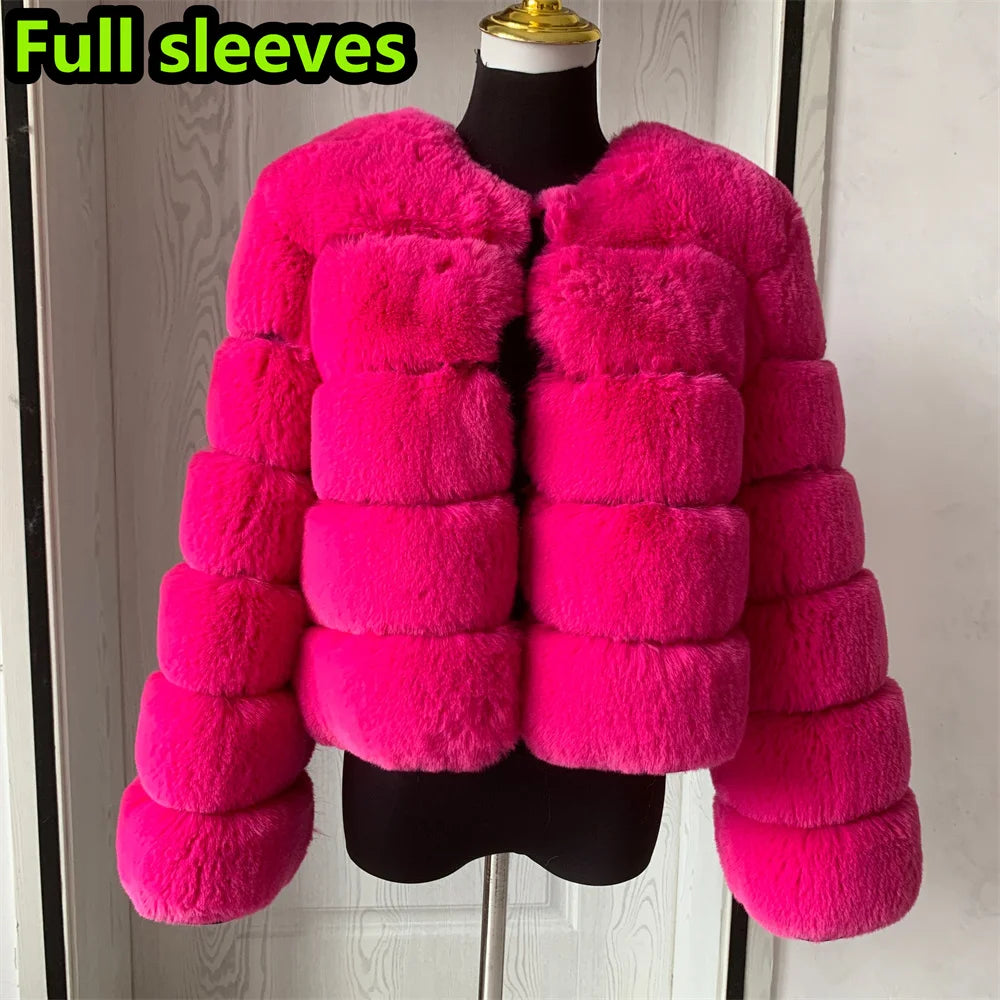 Faux Fur Fluffy Jacket