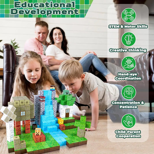 Magnetic Learning Blocks: