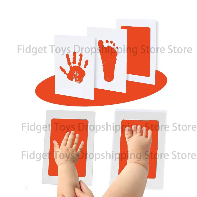 Newborn Baby DIY Hand And Footprint Kit Ink