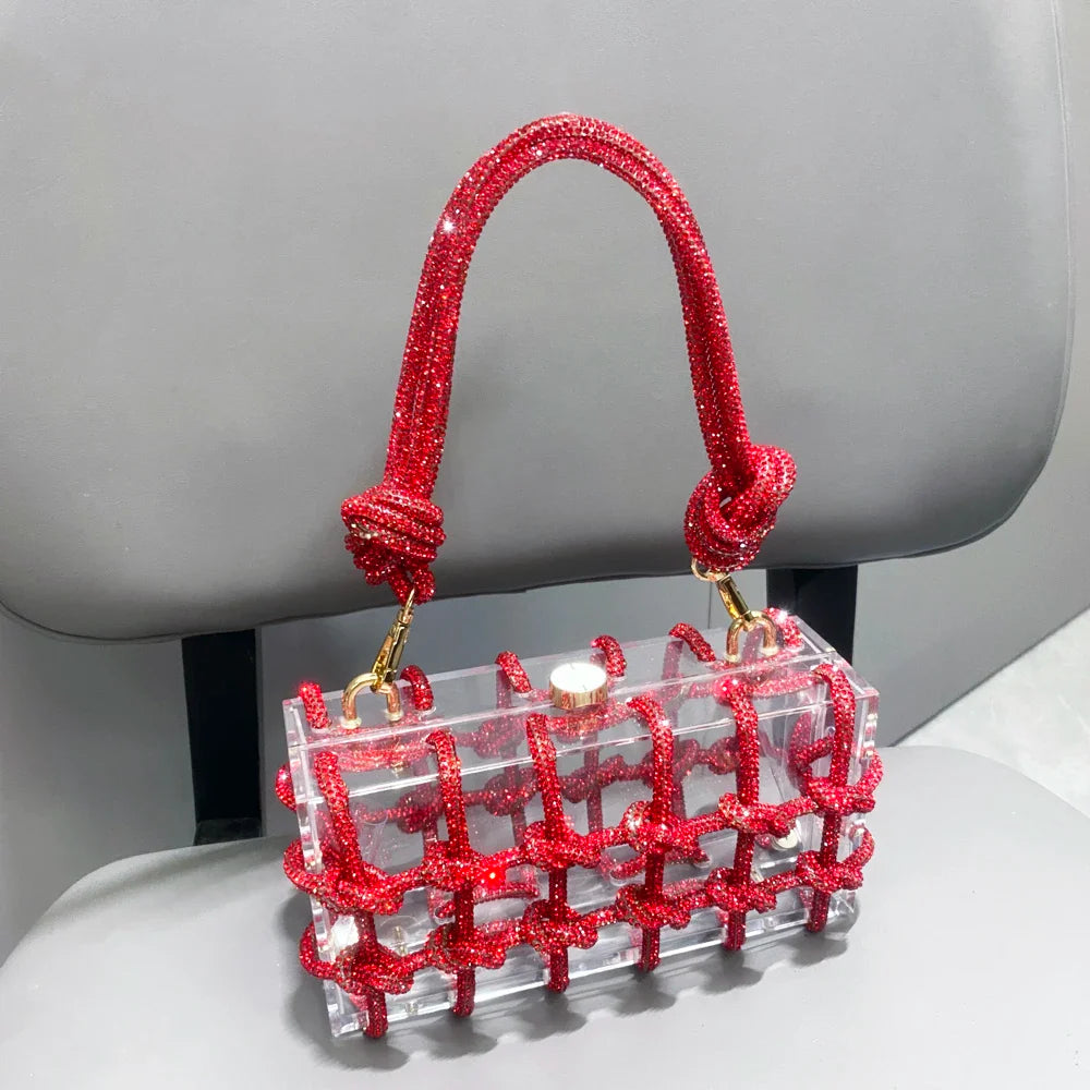 Rhinestones Crystal Evening Bag Purse