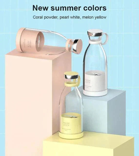 Portable USB Rechargeable Electric Juicer Blender