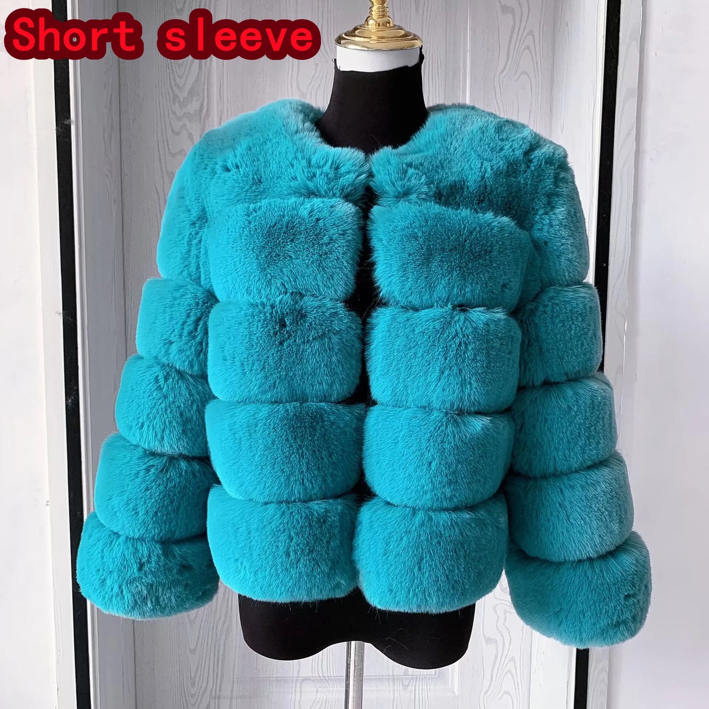 Faux Fur Fluffy Jacket