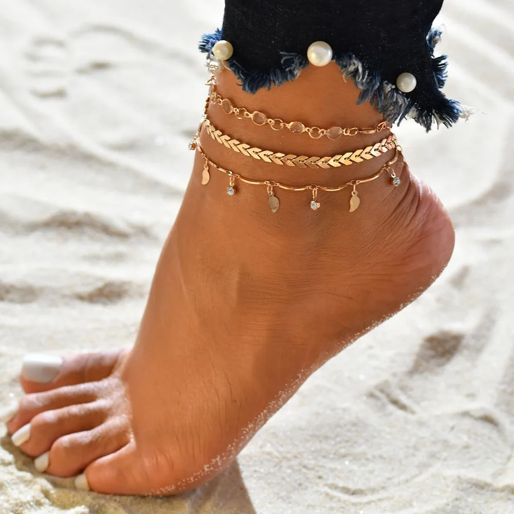 Cowrie Shell Anklet