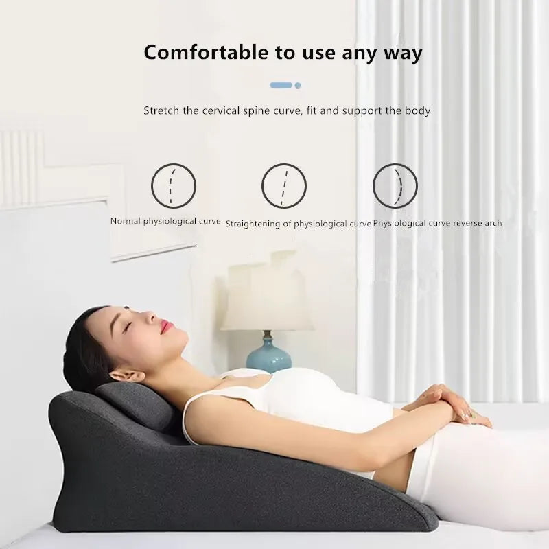 Multifunctional Memory Foam Wedge Pillow