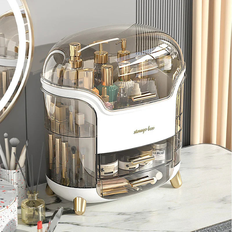 Luxury Desktop Cosmetics Storage Box.