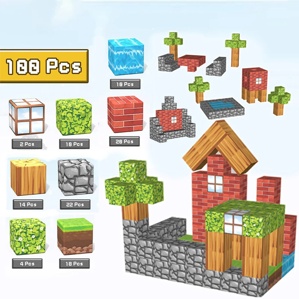 Magnetic Learning Blocks: