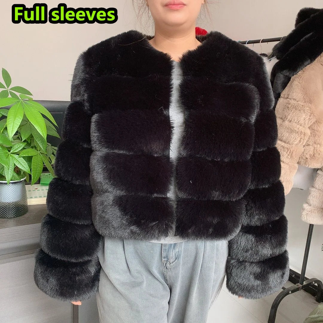 Faux Fur Fluffy Jacket