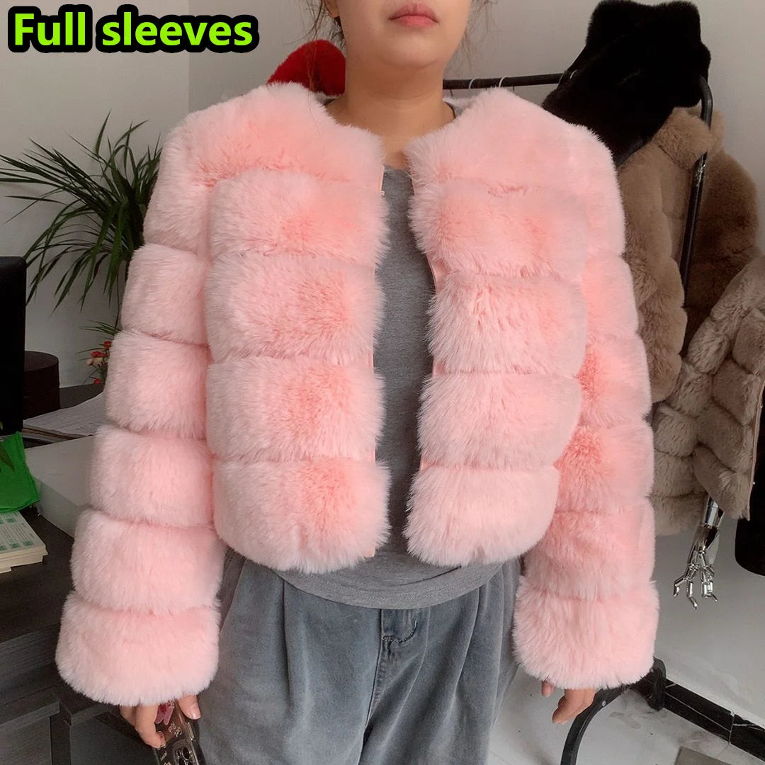 Faux Fur Fluffy Jacket