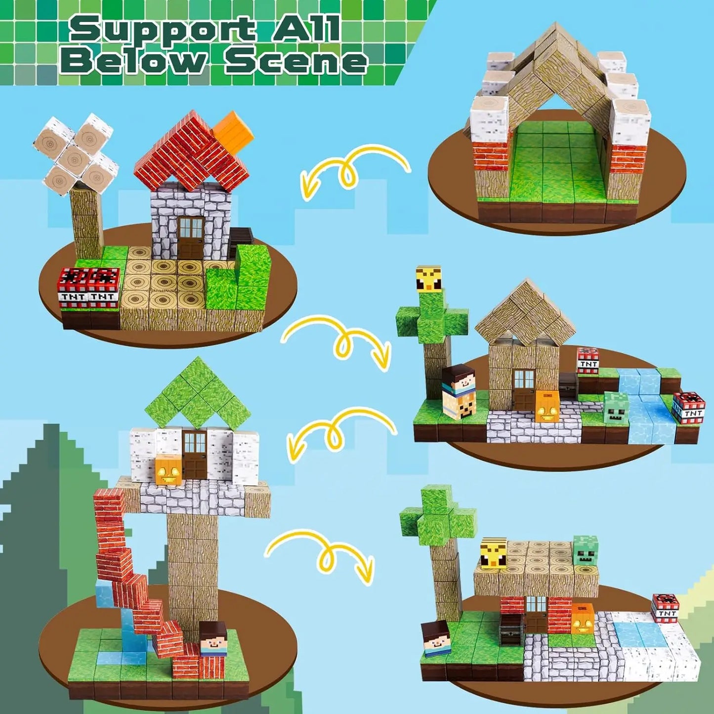Magnetic Learning Blocks: