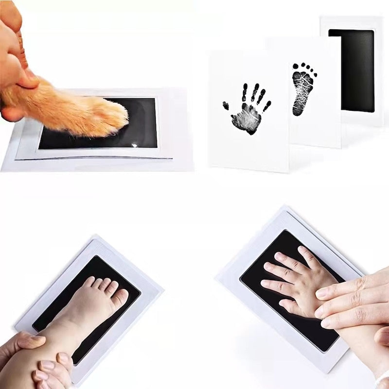 Newborn Baby DIY Hand And Footprint Kit Ink