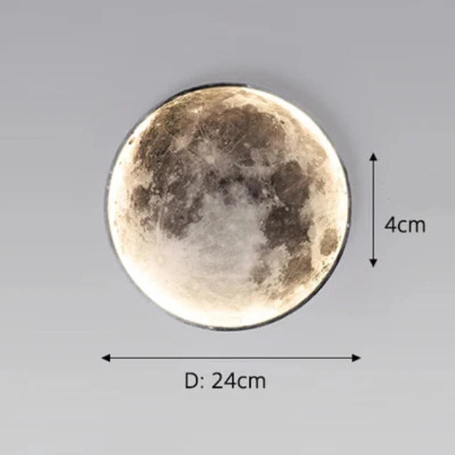 Modern LED Wall Moon Lamp