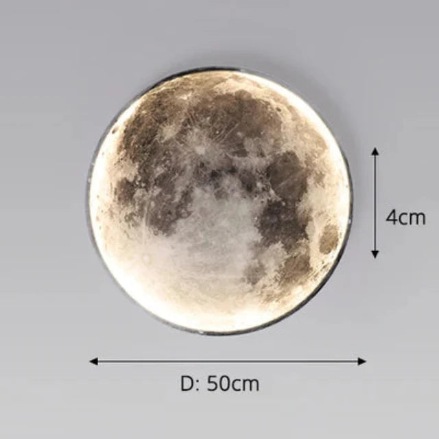 Modern LED Wall Moon Lamp