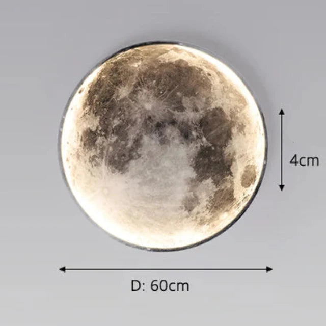 Modern LED Wall Moon Lamp