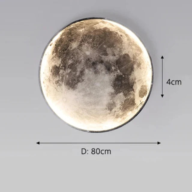 Modern LED Wall Moon Lamp