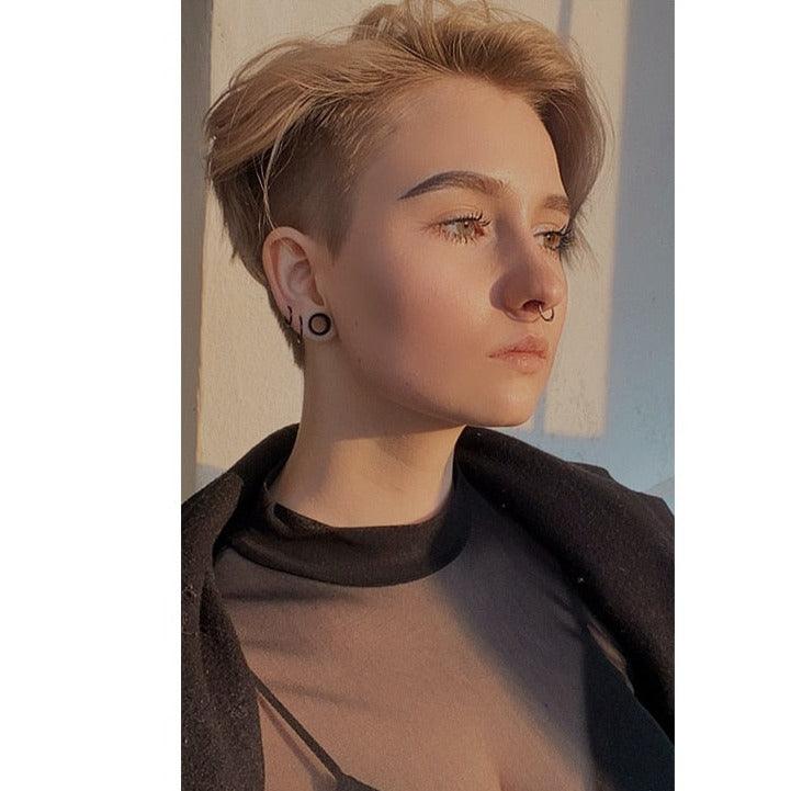Sheer Mesh Turtleneck