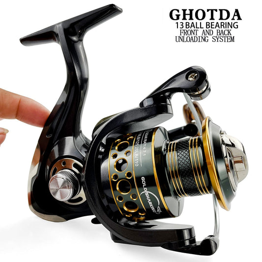 Fishing Spinning Reel Metal Spool