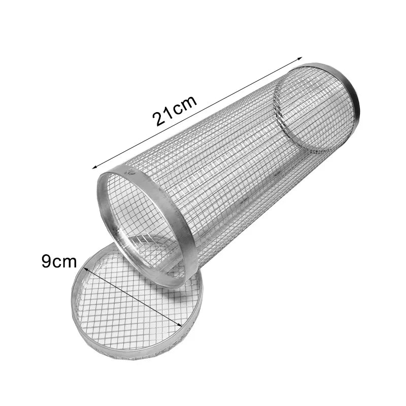 Metal Rolling Grilling Basket